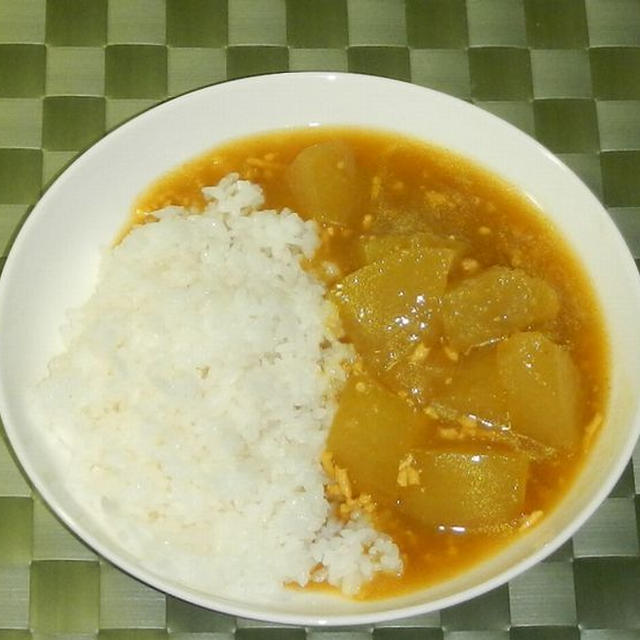 冬瓜の和風カレー