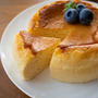 お豆腐スフレチーズケーキ