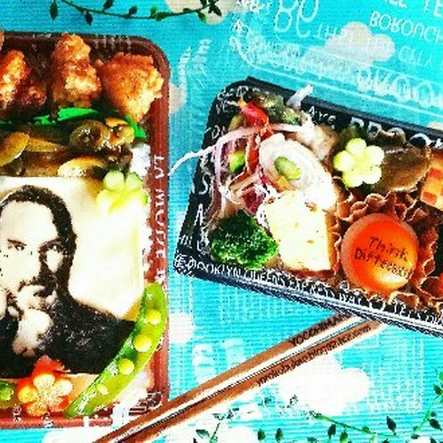 Steve jobs obento　スティーブ・ジョブズ弁当&amp;名言ゆで卵付き＾＾