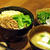 たくあん入り豚そぼろで3色丼
