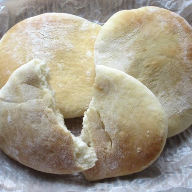 ＜イギリス菓子・レシピ＞ ピタパン【Pitta Breads】