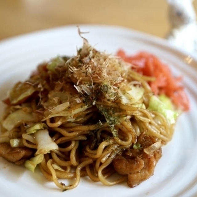 ベタベタ解消 焼きそば☆