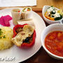 お礼～ちょいラテンカフェ。and ピーマンの肉詰めラテンスタイル