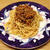 セロリの葉を活用。ミートソースパスタ。