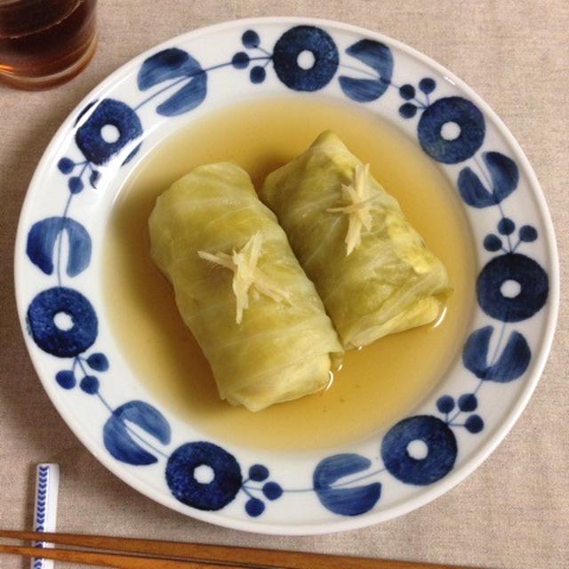 体にもお財布にも優しい＊鶏ひき肉のロールキャベツ