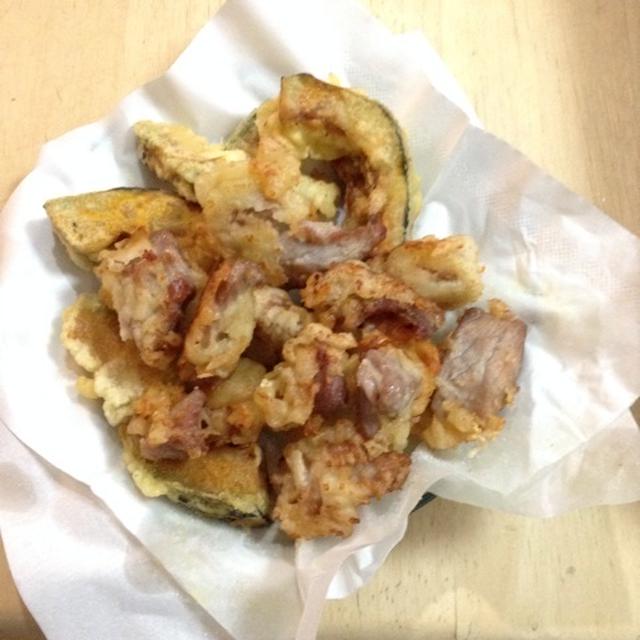 肩ロースかどうか怪しい豚天