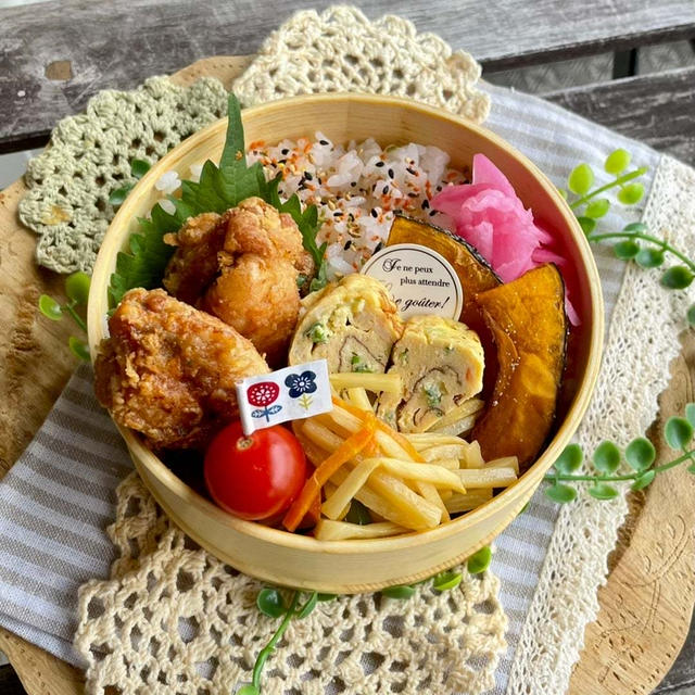 ＊息子に愛情弁当＊