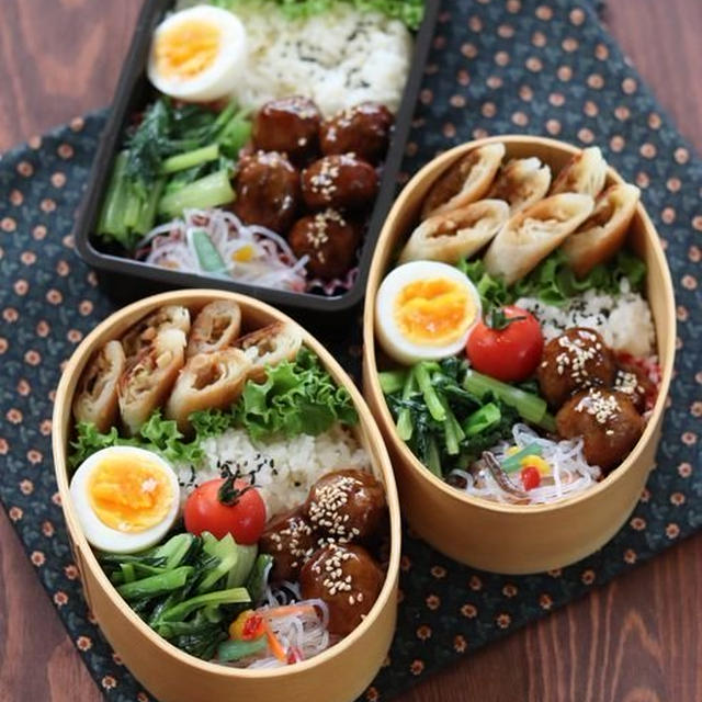 冷食頼りのbento ✿(,,>∀<,,) ♪