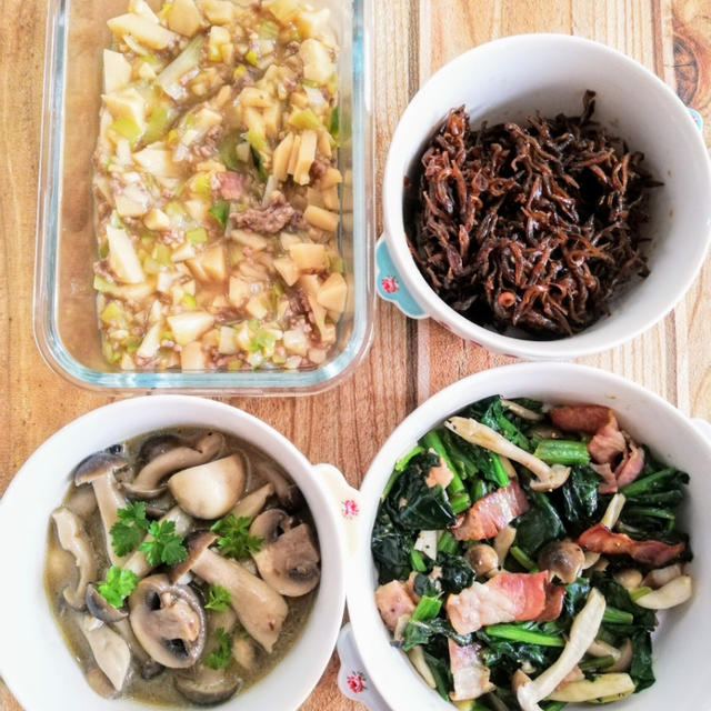 今週の作りおきおかず～4種～