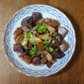 鶏レバーとこんにゃくの甘辛らっきょう煮 by KOICHIさん