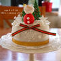 お砂糖で作ったクリスマスケーキ♪