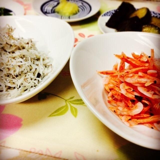 しらす桜エビ丼♪