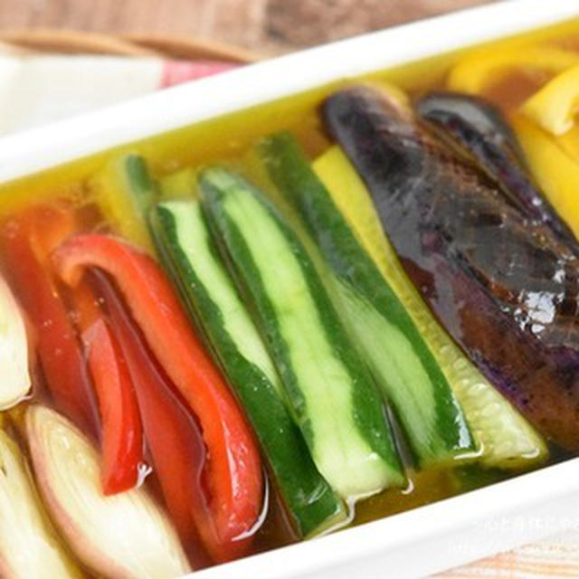 【作り置き連載Vol.3】彩り豊か♪冷やして食べたい夏野菜のひんやり作り置き