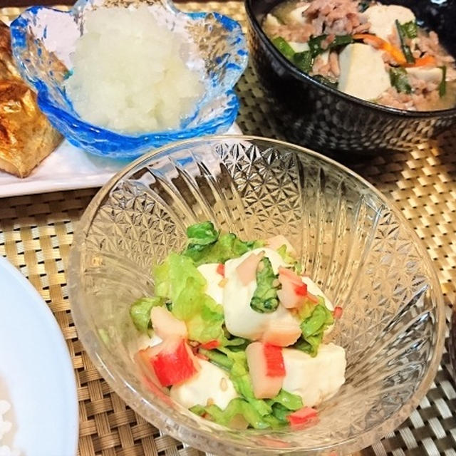 我が家のイチオシ【煮奴のたっぷり和風あんかけ】de夕食　＆　クックパッドレシピ公開400品！