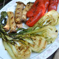 Grilled Vegetables with Roasted Garlic Marinade 野菜のグリルローストガーリックマリネ