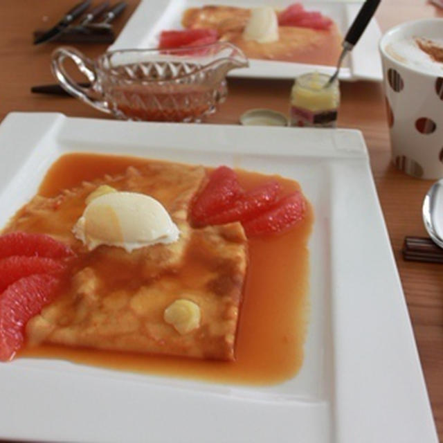 ■深夜明けの朝ごはんは・・・。またまたです。