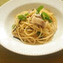 簡単！塩豚とピーマンの和風パスタ＆お刺身リメイク♪まぐろとわけぎのぬた