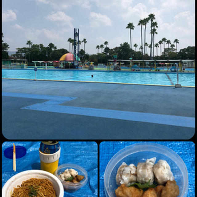 この夏２回目のプールへ