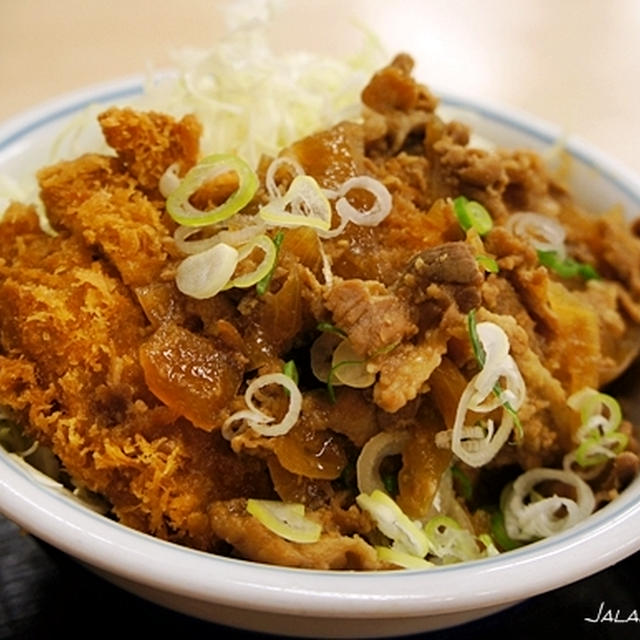 「肉盛りカツ丼」　かつや初訪問の感想は・・・。
