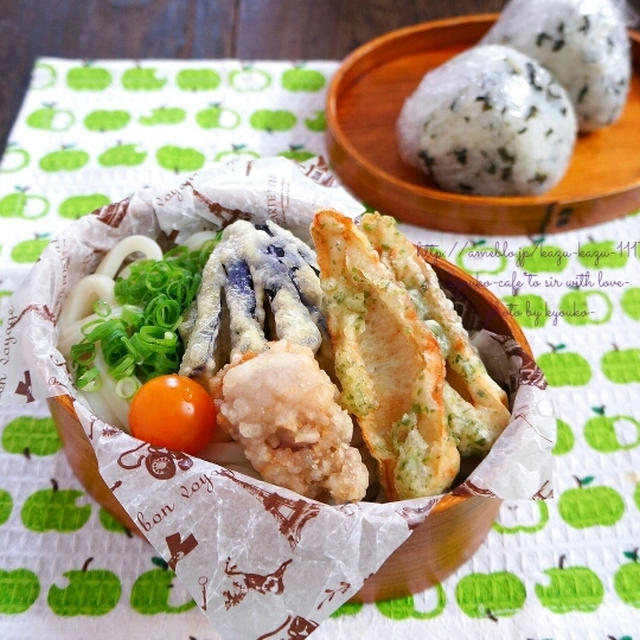 昼カフェ☆ぶっかけうどん弁当