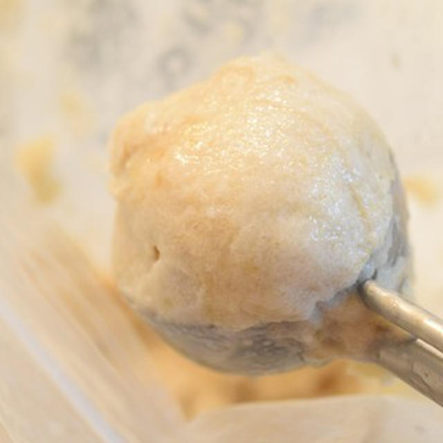 子ども一人で作れるおやつ♪塩バナナミルクアイス♡寝ぼけてるうちに…