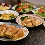 豚巻き豆腐のうま煮