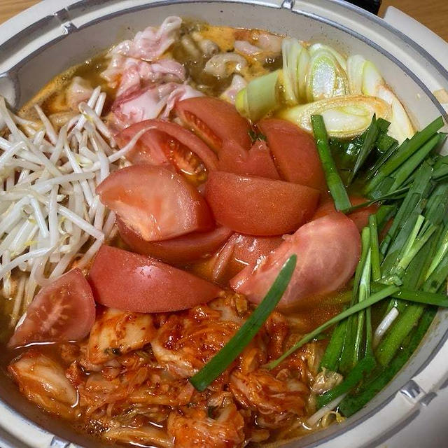 トマトキムチ鍋