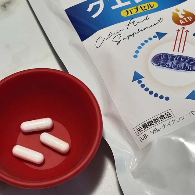 ＆WELL クエン酸カプセル　国産　60日分　栄養機能食品　歯のエナメル質に触れないカプセル