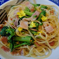 菜の花とプロブレンドスパイスのコラボ☆菜の花とベーコンパスタ♡ by masakohimeさん