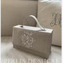 自宅レッスン　バッグ型の箱　Dean＆Deluca マルチバスケット　シャルニエの箱