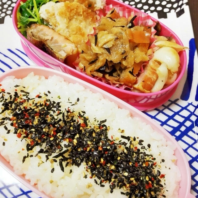 揚げないササミフライ弁当♪