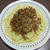 焼肉味ミートソーススパゲティー