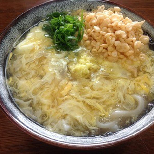 汗かくために「けいらんうどん」