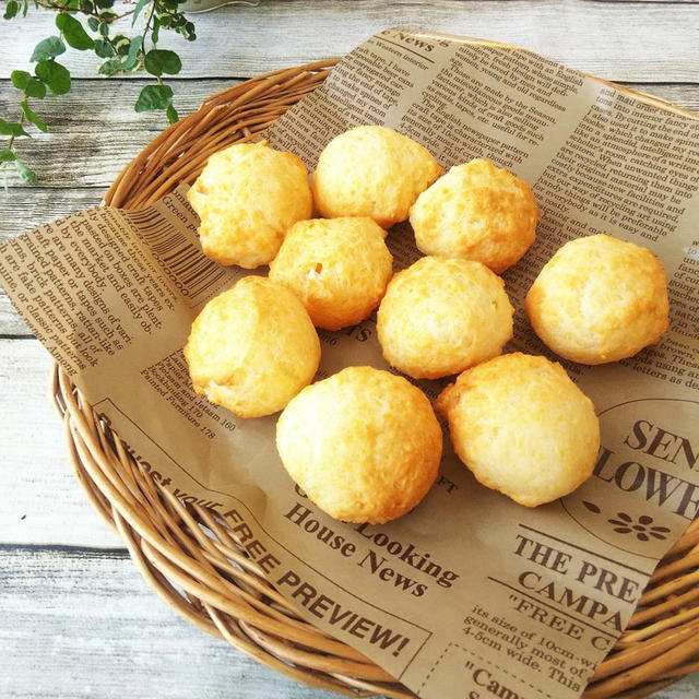 片栗粉で作ったポンデケージョ