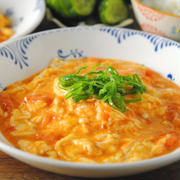 とろとろ☆トマトと卵の中華炒め