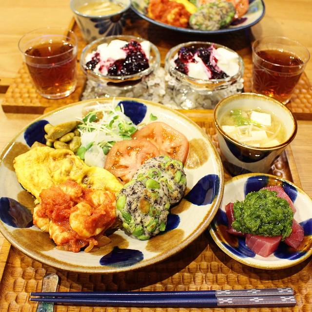 ムッチリ具合はお好みで♡枝豆のゆかりつくね