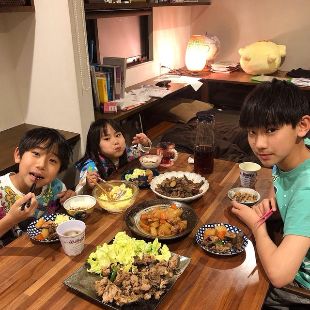 お弁当です「晩御飯の残り弁当」