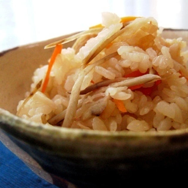 切干大根の炊きこみご飯と晩ごはん～大きくなったネ