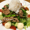 ハニー焼き肉サラダ　レシピ