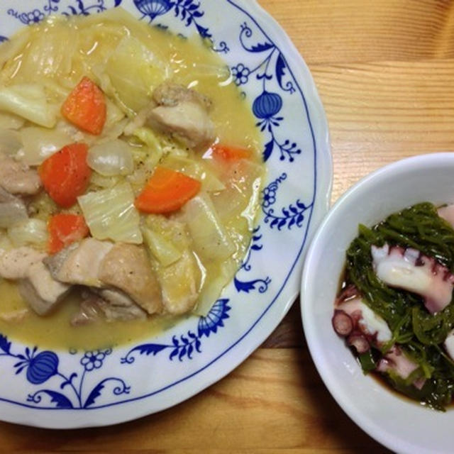越前白山鶏のクリームコーン煮