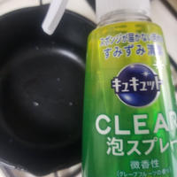 モニター参加してます。花王キュキュットCLEAR泡スプレー