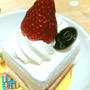 おやつにタカノのケーキ