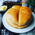 パンケーキをまん丸に焼く方法❤むっちりもっちりヘルシーおからパンケーキをまん丸に❤