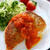 白身魚のムニエル～カレーかけトマで～