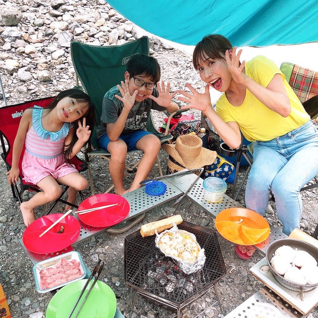 ランチはキャンプ飯です！！