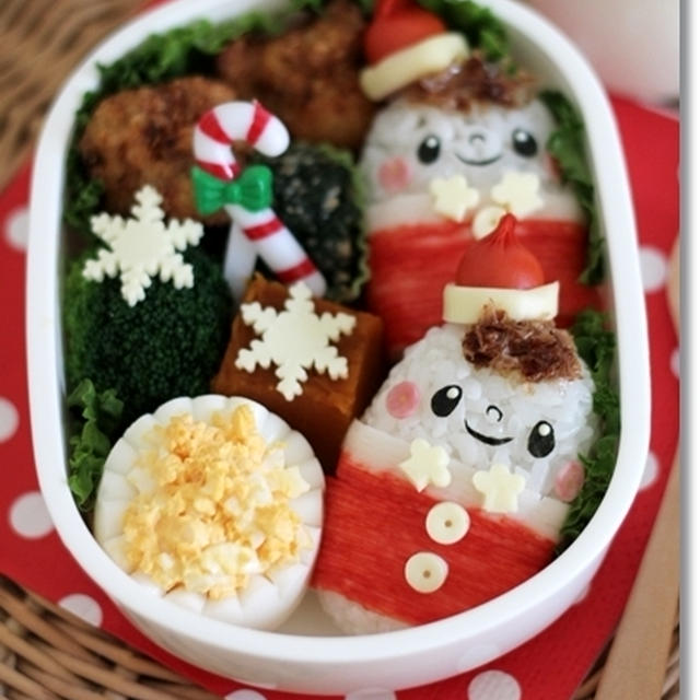 俵キッズのクリスマス弁当＆作り方♪