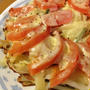 夕ごはん〜いろいろ野菜のハッシュポテト
