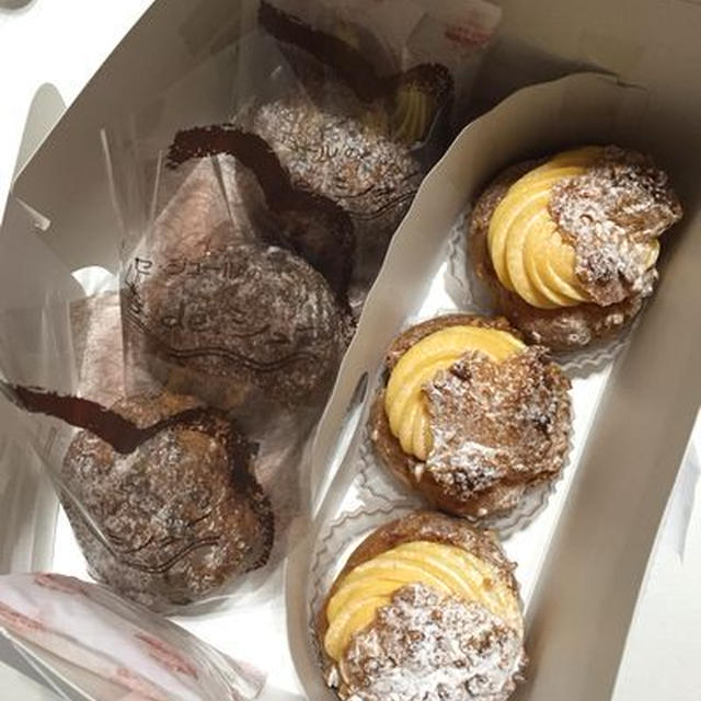 セジュールのシュークリーム2種類