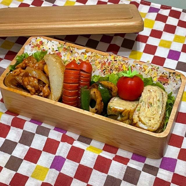 【お弁当】おかずは3品作るだけの簡単お弁当