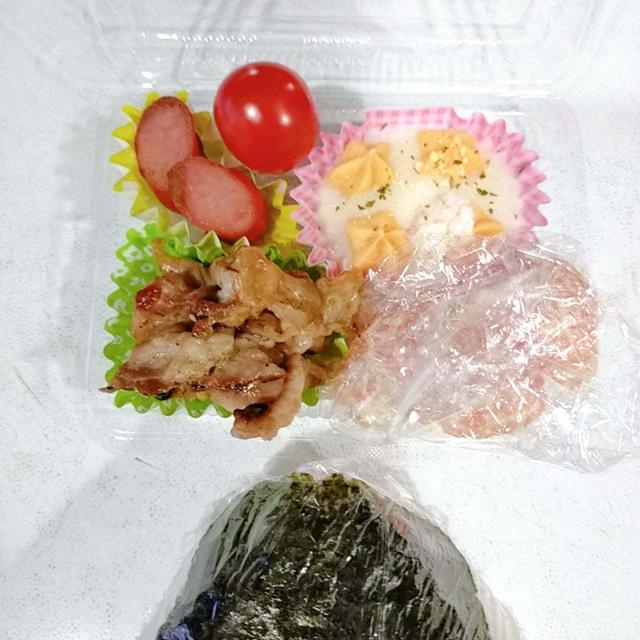 チューブで簡単♪【塩豚】１月２９日（月）のお弁当